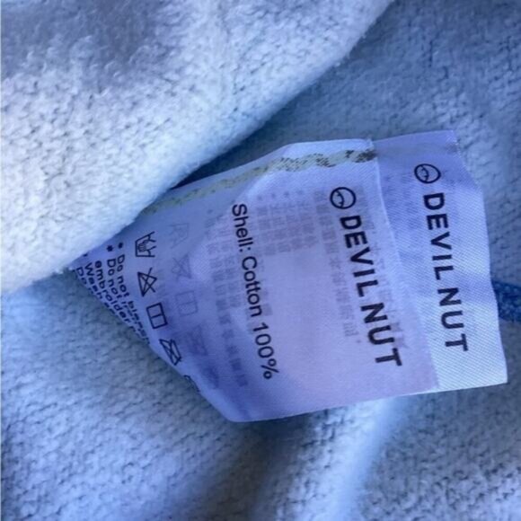 TROPICAL Y2K BOHO INDIE Devil hut size large sweatshirt men’s - Picture 5 of 5